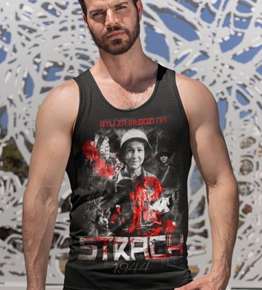 tank-top BYLI ZA MŁODZI NA STRACH